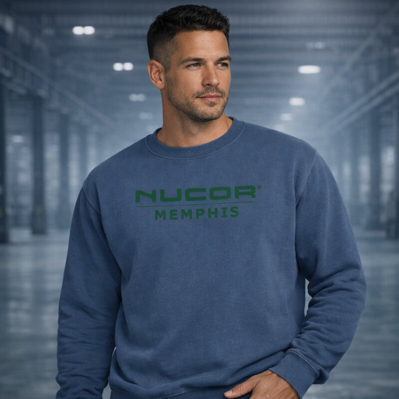 Comfort Colors - Unisex Garment-Dyed Crewneck Sweatshirt - 1566 Thumbnail