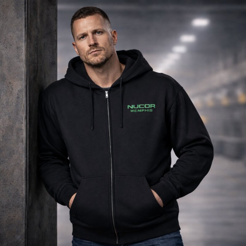 TULTEX - Unisex Full-Zip Hooded Sweatshirt Thumbnail