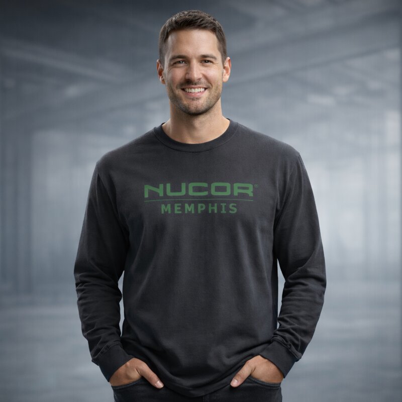 Comfort Colors - Garment-Dyed Heavyweight Long Sleeve T-Shirt - 6014 Thumbnail