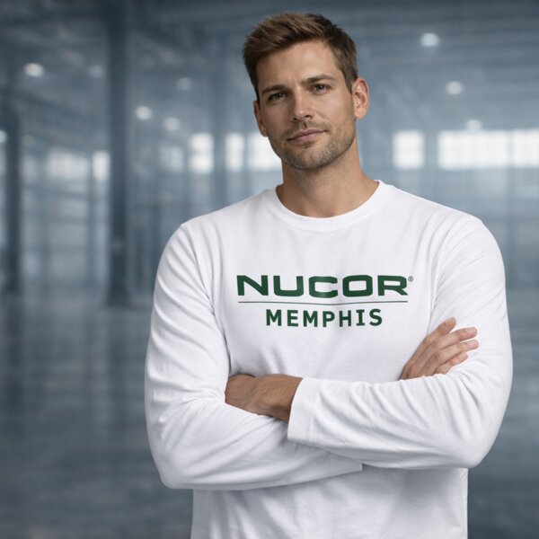 District ® Perfect Weight ® Long Sleeve Tee - DT105 Thumbnail